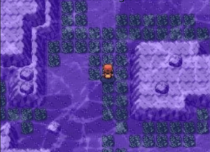 the player moving in the area