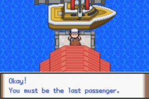 you must be the last passenger